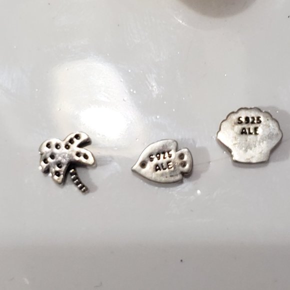 Pandora Tropical Paradise Floating Locket Petites Set - Picture 7 of 7